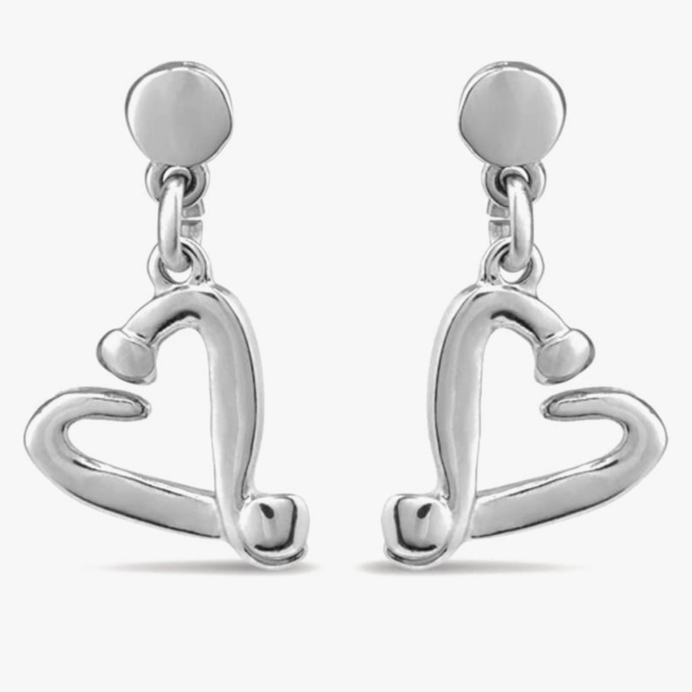 UNO de 50 earrings - One love - Silver plated